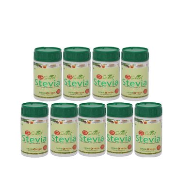 So Sweet Stevia Powder Zero Calorie Natural Sweetener - Sugar Free (Pack of 9) 100gm Each
