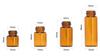 50Pack Set 1ML 2ML 3ML 5ML Amber Glass Bottle with Orifice Reducer and Cap Small Essential Oil Vials (2ML) view 4