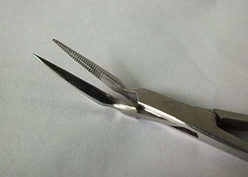 ADDLER ROOT TIP PICK UP Steiglitz Forcep 45 DEGREE CURVED 5.5 INCH NO RUSTING Dental