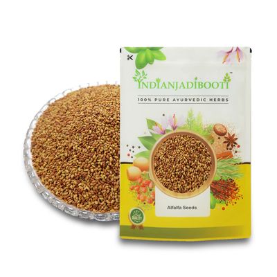 Alfalfa Seed - Hedge Lucerne Seeds - Medicago sativa (900 Grams)