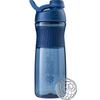 BlenderBottle SportMixer Twist Cap Tritan Grip Shaker Bottle, 28-Ounce, Navy view 1