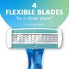 BIC Soleil Bella Womens Disposable Razor, Assorted, 10 Count view 2