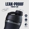 BlenderBottle SportMixer Twist Cap Tritan Grip Shaker Bottle, 20-Ounce, Teal view 2