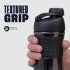 BlenderBottle SportMixer Twist Cap Tritan Grip Shaker Bottle, 20-Ounce, Teal view 3