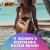 BIC Soleil Color Collection 3-Blade Disposable Razors for Women, 10-Count view 3