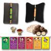 BOGATCHI Chocolate Coated Butterscotch Nuts/Crispy - 50g FREE with Combo of 2 Lovely Colourful Pearl Rakhi,Complete Rakhi Set for bothers + FREE Roli Chawal + FREE Rakhi Special Brother Sister Story Cards Set view 1