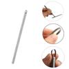 Beikal hair tattoo razor pen, stainless steel hairstyle design trimmer, with tweezers and 10 pieces blades, for eyebrow mustache hair styling art view 3