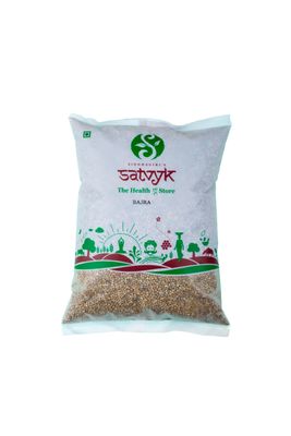 S Siddhagiri's SATVYK THE HEALTH re STORE Bajra (Set of 5-5kg) - Unpolished Pearl Millet | Desi Bajri | Gluten Free Bajra | High Plant Protein & Fiber Rich Desi Bajra Grain