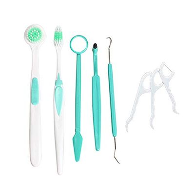 Futaba Dental Care Tooth Brush Kit - Green - 8 Pcs