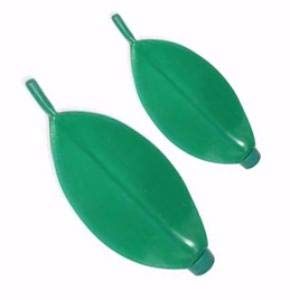 Apex Rebreathing bag Green Rubber 1 Ltr