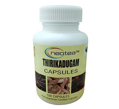 Neotea Trikatu Ayurvedic Capsules | Ginger, Long Pepper & Black Pepper Blend | Supports Digestive Health & Detox | 500mg  100 Veg Capsules | Chemical-Free