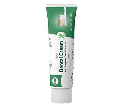 IMC Aloe Dental Cream - 100 Gm, Pack Of 4 - Bad Breath, Restoring, Whitening, Dental Care, Dental Health