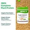 OZiva Plant Protein for Everyday Fitness | 30g Protein - Pea Isolate | Complete Plant Protein Powder | No Added Sugar, Certified Clean & Vegan (Unflavoured, 500g) view 3