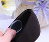 6Sets Including 36PCS Silicone Transparent Circle Shoe Heel Inserts Insoles Gel Pads Grips Heel Protector Mini Back Heels Foot Tool, Transparent view 3