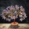Crystu Certified Amethyst Tree Natural 300 Beads Crystal Stone Tree Showpiece view 4