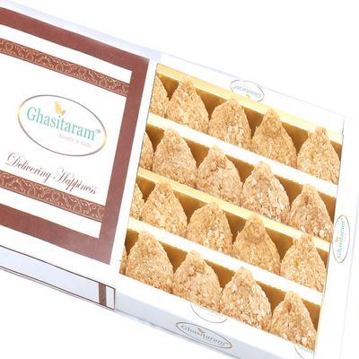 Ghasitaram Gifts Ganesh Chturthi Gifts - Ghasitaram's Granola Oats Modaks 400 GMS