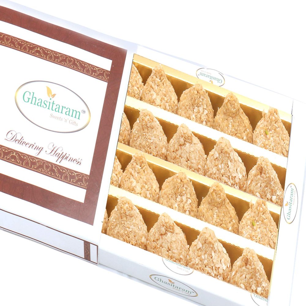 Ghasitaram Gifts Ganesh Chturthi Gifts - Ghasitaram's Granola Oats Modaks 400 GMS