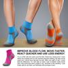 CHARMKING Compression Socks for Women & Men 15-20 mmHg is Best Graduated Athletic & Medical, Running, Flight, Travel, Nurses, Pregnant - Boost Performance, Blood Circulation & Recovery (Multi 04, S/M) view 2