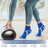 CHARMKING Compression Socks for Women & Men 15-20 mmHg is Best Graduated Athletic & Medical, Running, Flight, Travel, Nurses, Pregnant - Boost Performance, Blood Circulation & Recovery (Multi 04, S/M) view 3
