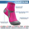 CHARMKING Compression Socks for Women & Men 15-20 mmHg is Best Graduated Athletic & Medical, Running, Flight, Travel, Nurses, Pregnant - Boost Performance, Blood Circulation & Recovery (Multi 04, S/M) view 4