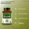Herb Essential Amalaki (Indian Gooseberry) Tablets 500 mg, 120 Tablets | Promotes Healthy Hair, Skin, Digestion,Immune System Boost view 2