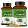 Herb Essential Karela (Bitter gourd) Tablets 500 mg,60 Tablets (pack of 2)| Promotes Healthy Sugar Levels & Metabolic Wellness | Natural Blood Purifier | 100% Pure Bitter Gourd Extracts view 1