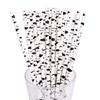 100 Pack Birch Bark Biodegradable Paper Straw for Birthdays, Baby Showers,Thanksgiving Celebrations and Parties view 4