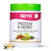 OZiva Protein & Herbs for Women (Vanilla Almond) I Manage Weight, Energy & Metabolism | Clean Protein, Shatavari, Green Tea I No Added Sugar, 1lbs (453gm) view 1