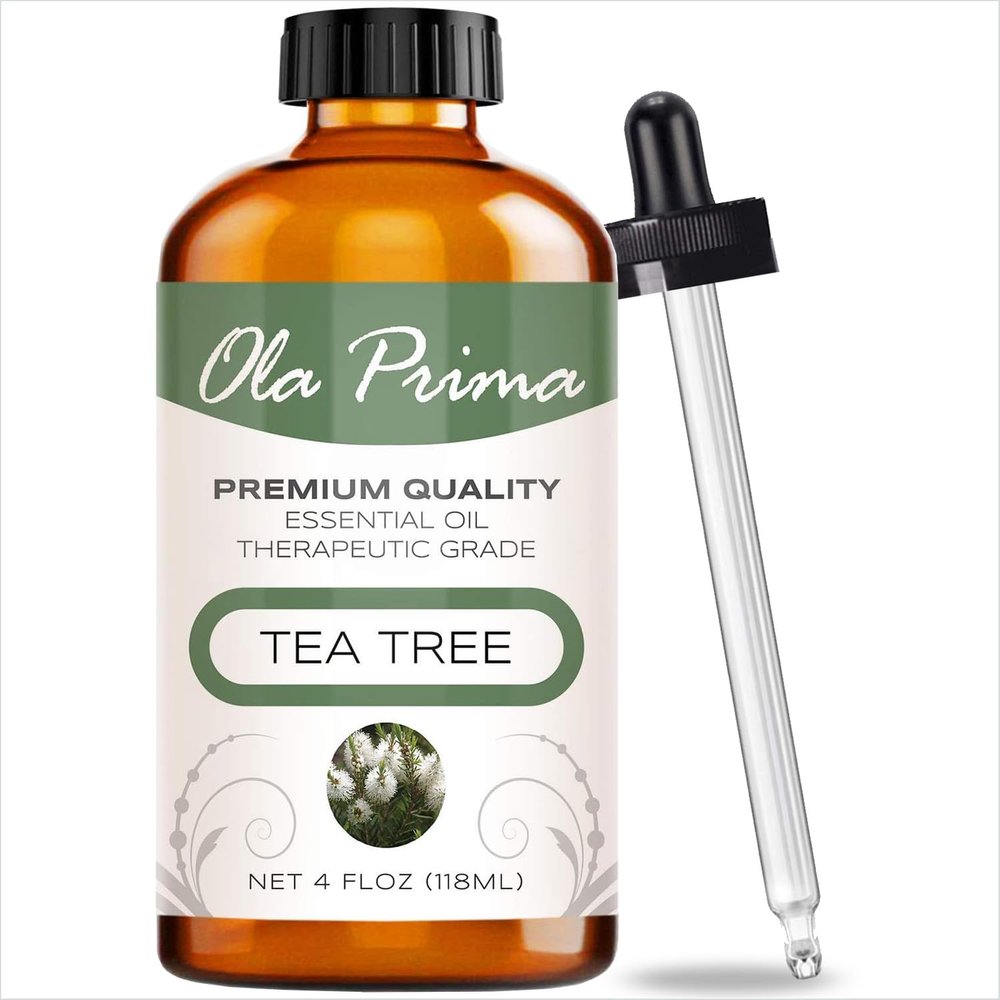 4oz - Premium Quality Tea Tree Essential Oil (4 Ounce Bottle with Dropper) Therapeutic Grade Tea Tree Oil