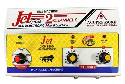 ACi Acupressure India Electronic Pain Reliever Stimulator T.N.S. Two Channels - Jet Plus