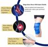 Medtrix Functional Hinge Knee Support Joint Protection Gym Wrap Open Patella Hinge Support Blue (XXXL (52.5 CM TO 57.5 CM)) view 2