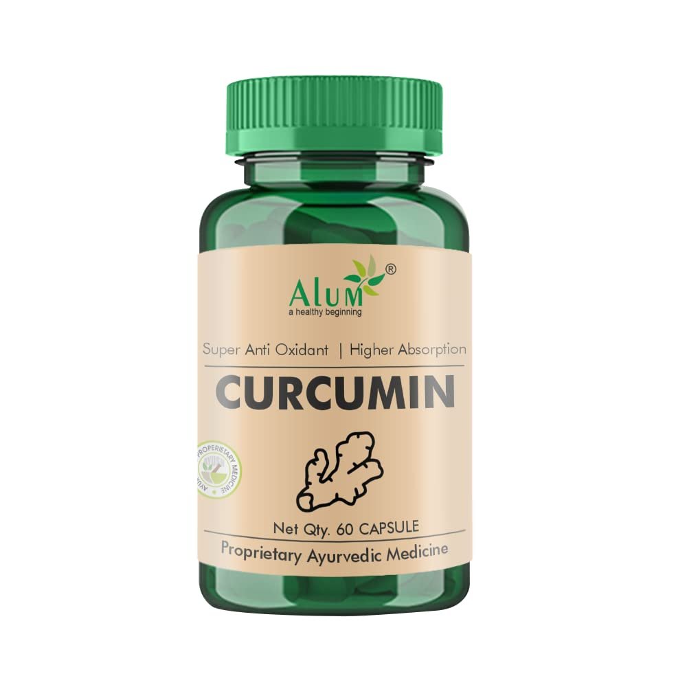Alum Curcumin Capsule 60 Capsules for Better Immunity