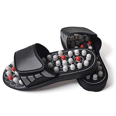ACCUPRESSURE Magnetic foor Massager and accupaduka Slippers with Pressure Points for Entire Body, Foot Massager (8)