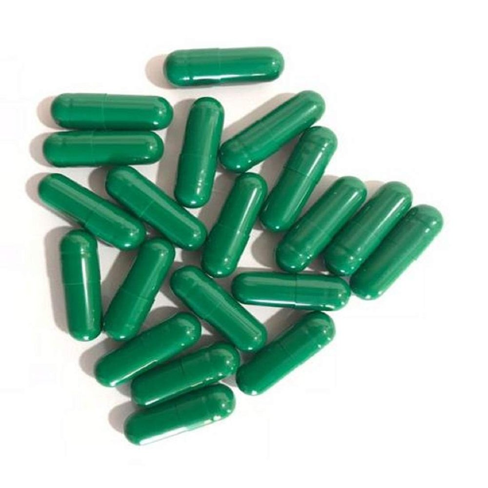 Biomed Empty Gelatin Capsules 500 Green 0