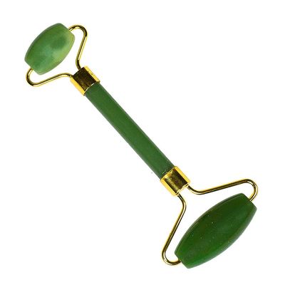 Reiki Crystal Products Green Jade Facial Massage Roller Wand Gua Sha SPA Massage and Relaxation for Body, Face, Neck, Eye's Crystal Stone Massage Roller