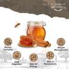 Farm Naturelle Healthy Clove Infused Honey 400gm|100% Pure Honey| Raw & Unfiltered|Unprocessed|Lab Tested Honey In Glass Jar with Engraved Virgin Wooden Spoon view 4