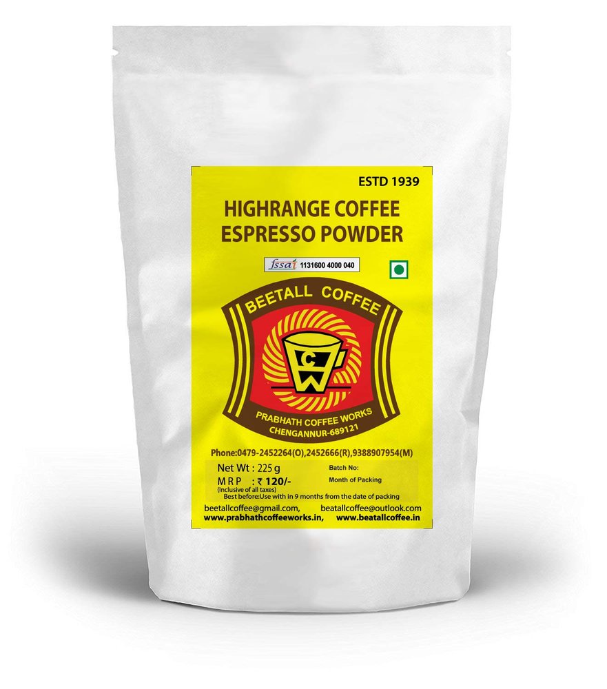 HIGHRANGE Espresso Coffee POWDER-900 GMS