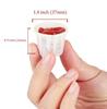GOLDEN APPLE, 0.5oz-250ct White Treated Paper Souffle Portion Cups for Measuring, Medicine, Samples, Jello Shots,Harvest Paper. Compostable Souffle, Portion Cup view 2