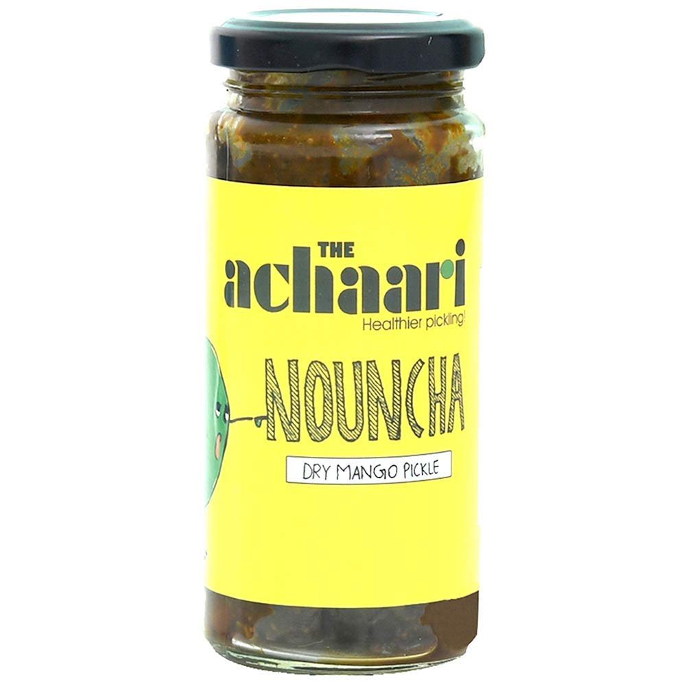 The Achaari Nouncha, 100% No Oil & No Preservative, Homemade Dry Mango Pickle, 250gm
