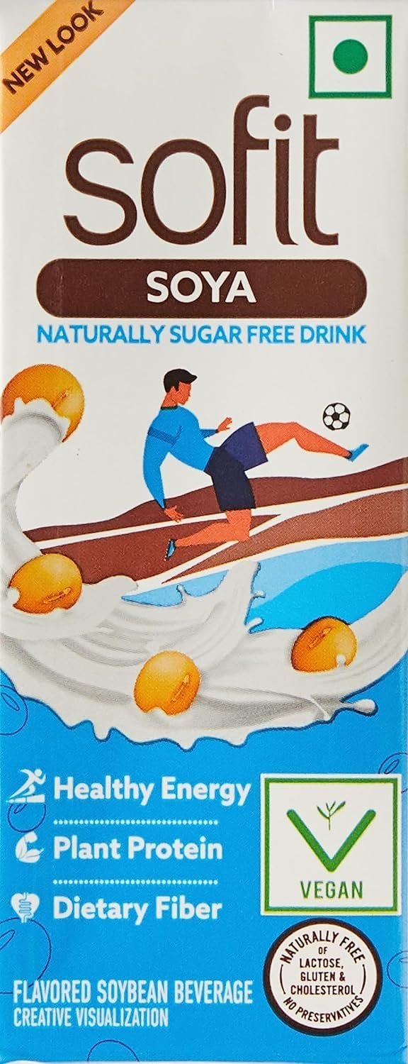 Sofit Milk - SOYA, Sugar Free 200ml - ( Pack of 30 )