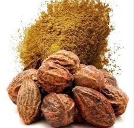 BSD Organics HerbY haritaki/Kadukkai/Ink Nut/harde whole/terminalia chebula/Karakkaya/Yellow myrobalan powder - 50g
