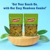 Bansiram Khatta Meetha Mix Namkeen | Sweet & Tangy Indian Snack Mix | Crispy, Crunchy & Flavorful Tea-Time Mixture | Perfect Anytime Snack | Pack of 2 x 400g (Total 800g) view 3