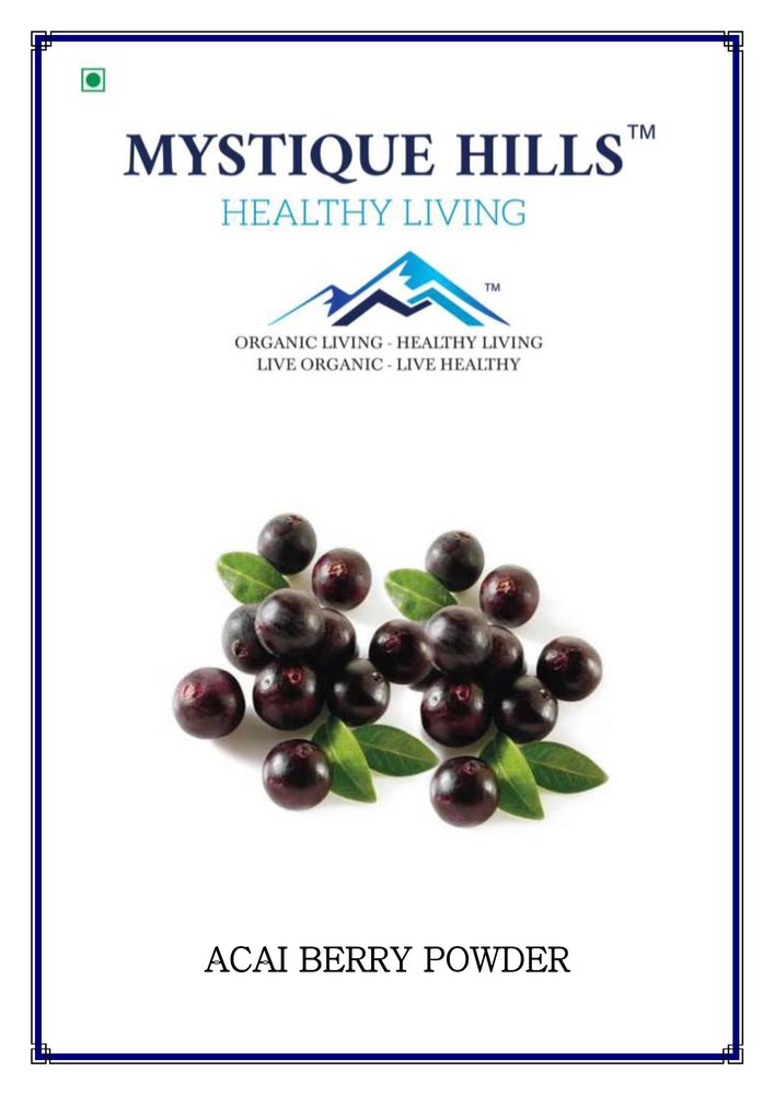 Mystique Hills Acai Berry Powder, 50 g