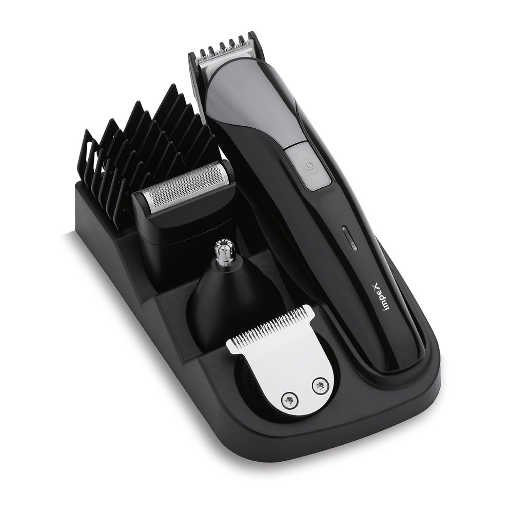 Impex GK 401 10-in-1 Professional Multi Grooming & Trimmer Kit for Men | Precision Stainless Steel Blades | Heavy-Duty Motor | 120 Mins Cordless Use | Type-C Charging | 1 Year Warranty