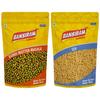 Bansiram Namkeen Combo | Bundi Mutter Masala & Namkeen Sev (2 x 375g) | Spicy & Crunchy Indian Snacks | Ready-to-Eat Tea-Time Munchies | Total 750g view 1