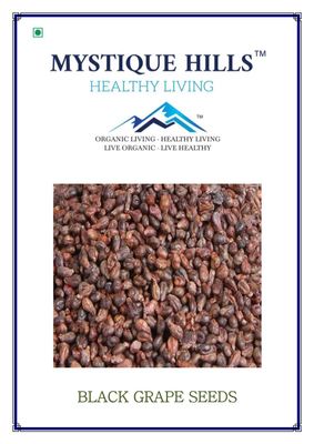 Mystique Hills Organic Black grape seeds 200 g
