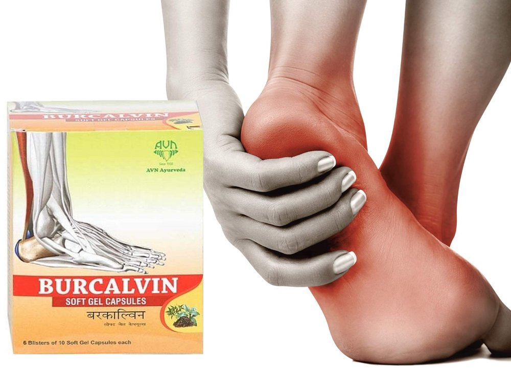 AVN Burcalvin Soft Gel Capsules (Pack of 3) (180 Capsules)