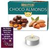 BOGATCHI Diwali Special Rich Dry Fruit Collection Gift for Family, Chocolate Coated Almonds, 200g + Free Diwali Greeting Card + Free Tea Light view 1