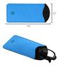 [5 PACK], JAVOedge Soft Felt Pouch Case for Adult Reading Glasses (5 Different 2 Tone Colors), MicroFiber Cloth view 4