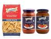 Gustora Combo Pack of Penne Pasta 500g, Tomato Basil & Arrabiata Sauce 400g Each I Italian Pasta & Sauce Combo I Rich in protein & fibre with Zero cholesterol I No Trans Fats - 900gm view 1